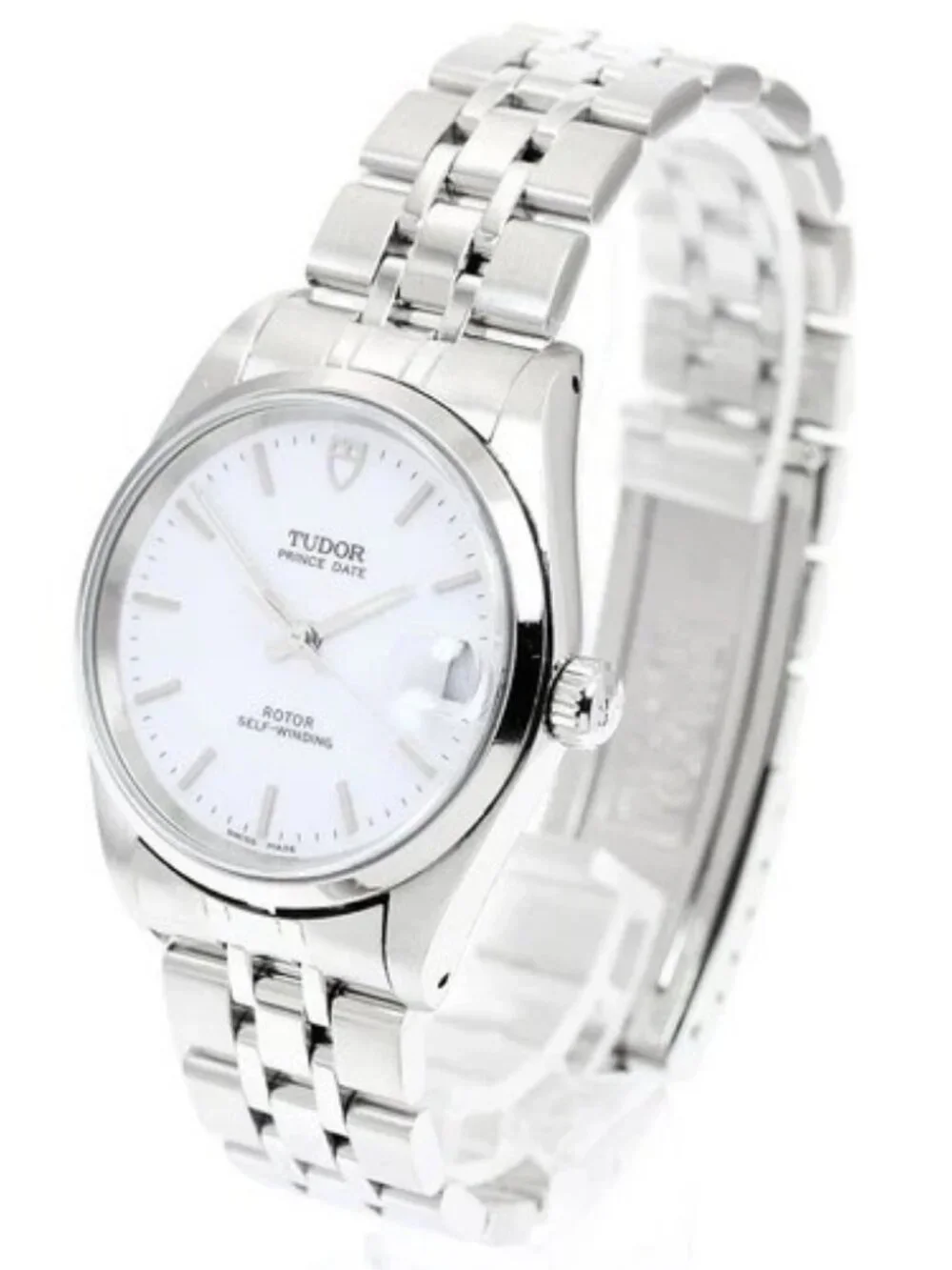 TUDOR Prince Date 72000 Date white Dial Automatic Boy's Watch_952723